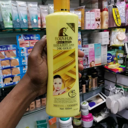 Roushun 24K Gold Body Lotion (500ml)