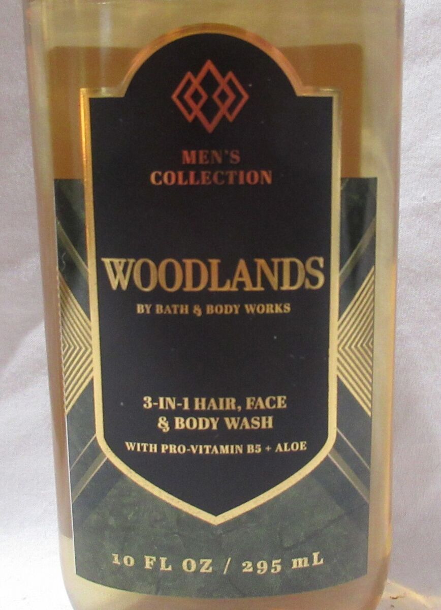 Bath & Body Works Woodlands 3-in-1 Hair, Face & Body Wash
