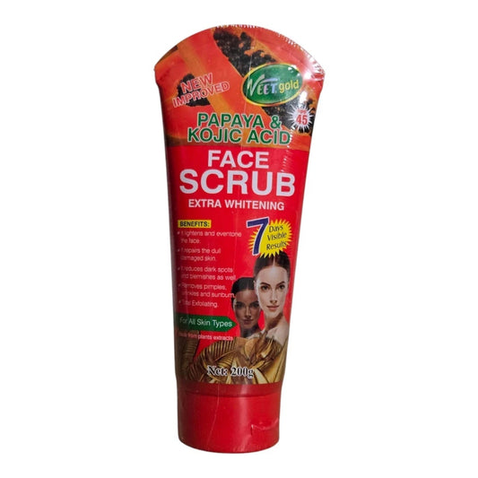 Veet Gold Papaya & Kojic Acid Face Scrub
