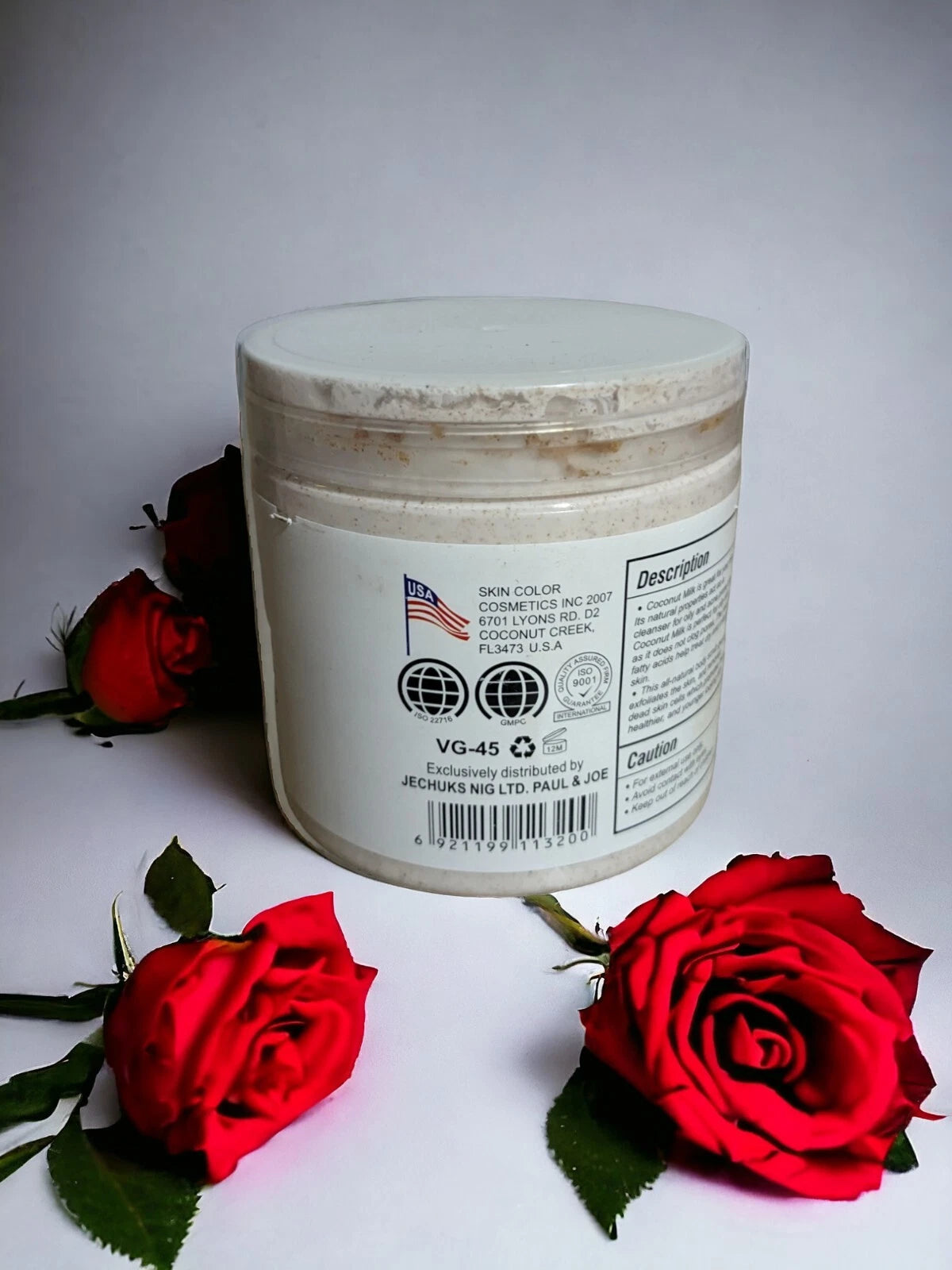 Veet Gold Coconut Milk Whitening Body Scrub