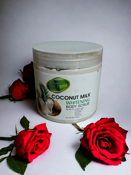 Veet Gold Coconut Milk Whitening Body Scrub