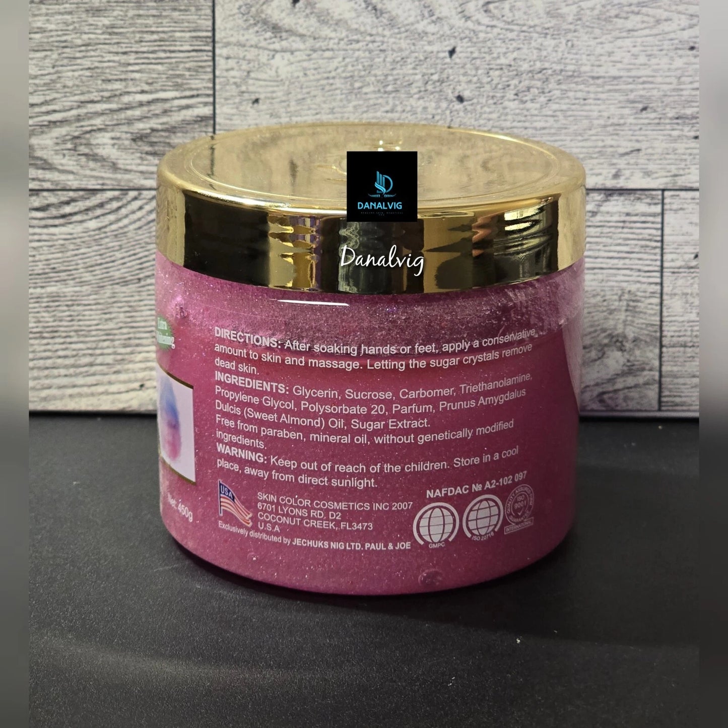 Veet Gold Coconut Milk Whitening Body Scrub