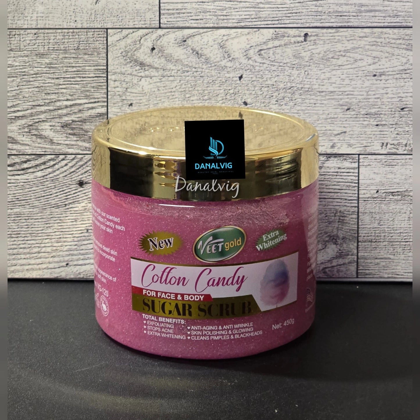 Veet Gold Coconut Milk Whitening Body Scrub