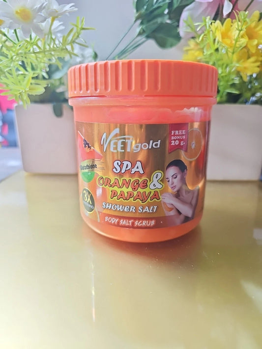Veet Gold Spa Orange and Papaya Face & Body Scrub