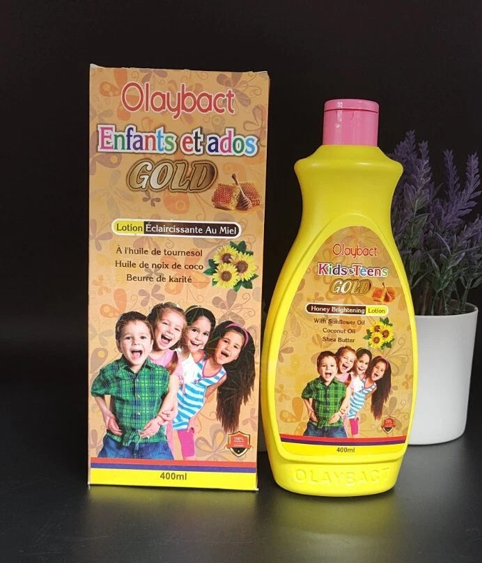 Olaybact Kids & Teens Gold Honey Lotion – 400ml