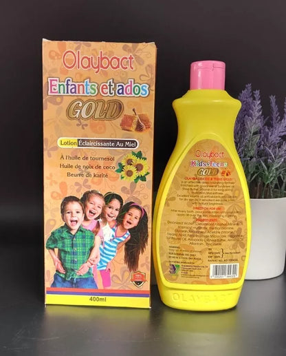 Olaybact Kids & Teens Gold Honey Lotion – 400ml