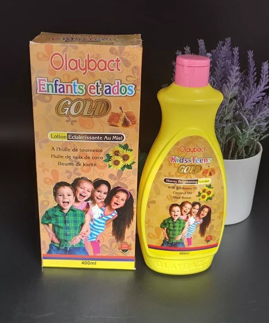 Olaybact Kids & Teens Gold Honey Lotion – 400ml