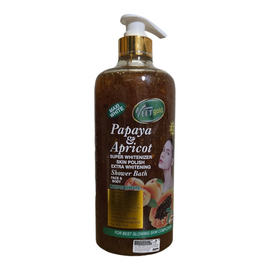 Veet Gold Papaya and Apricot GLOWING Super Shower Bath