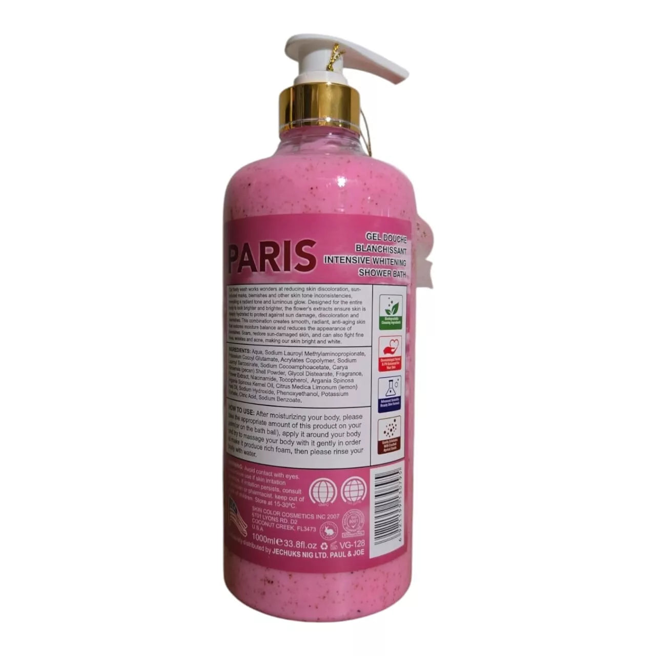 Veet Gold Paris Intensive Extra Whitening Face & Body Shower Bath – 1000ml