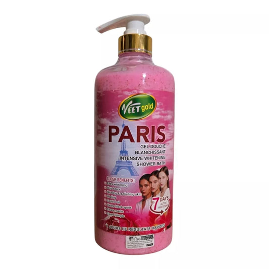 Veet Gold Paris Intensive Extra Whitening Face & Body Shower Bath – 1000ml