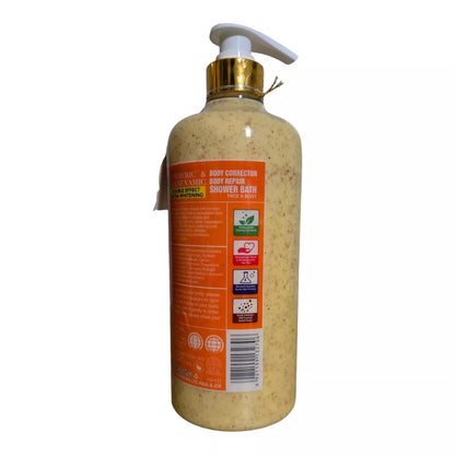 Veet Gold Turmeric & Tranexamic Double Effect Extra Whitening Shower Bath – 1000ml