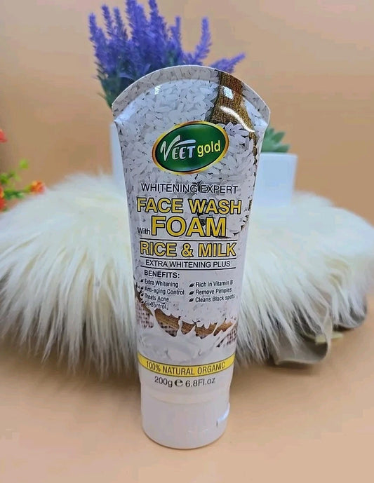 Veet Gold Rice & Milk Face Wash