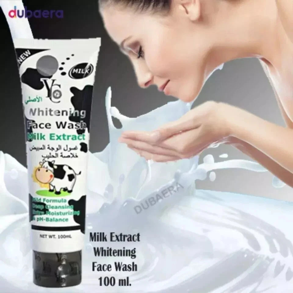 YC Whitening Face Wash with Milk Extract – 100ml