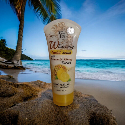 YC Whitening Facial Scrub with Lemon & Honey Extract – 175ml
