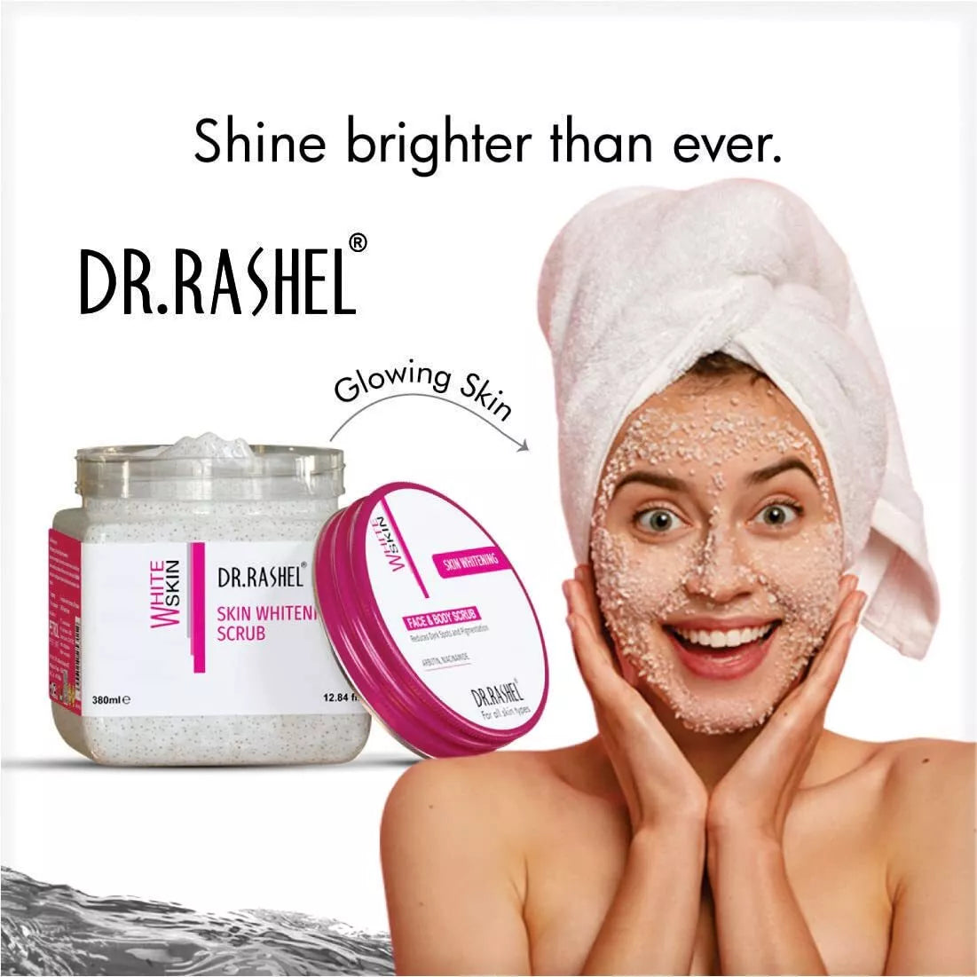 Dr. Rashel White Skin Scrub – 380ml