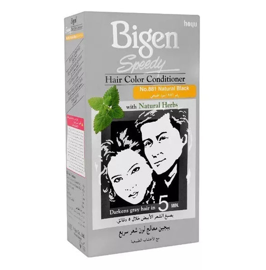 Bigen Speedy Hair Color Conditioner – Natural Black 881