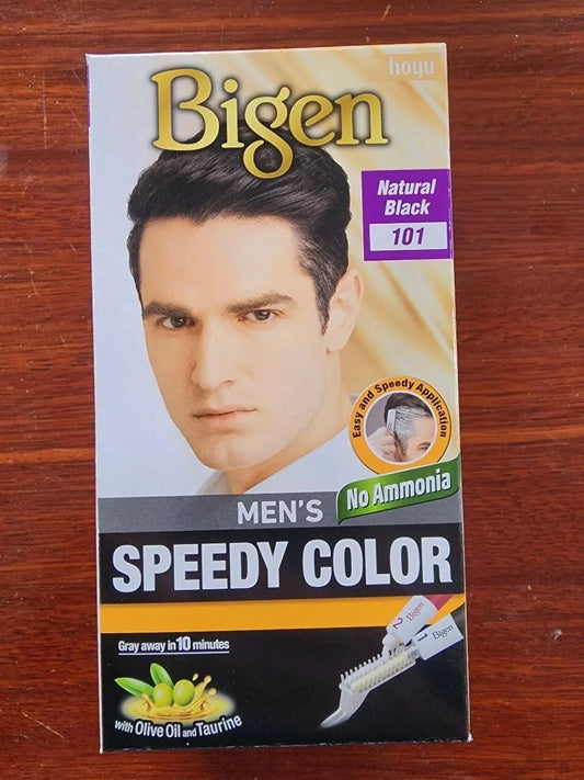 Bigen Men’s Speedy Hair Color 101 – Black Natural
