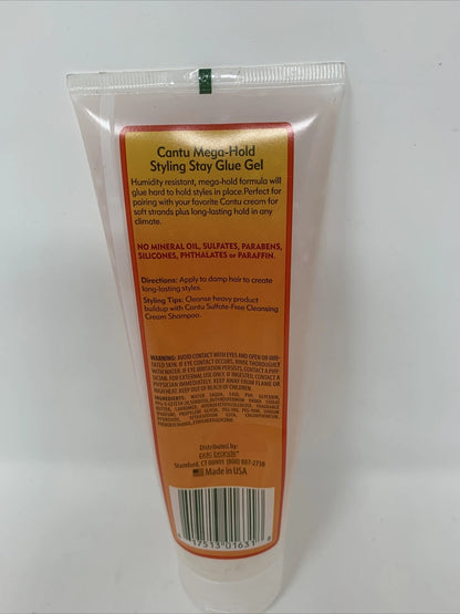 Cantu Shea Butter for Natural Hair Styling Stay Glue Gel