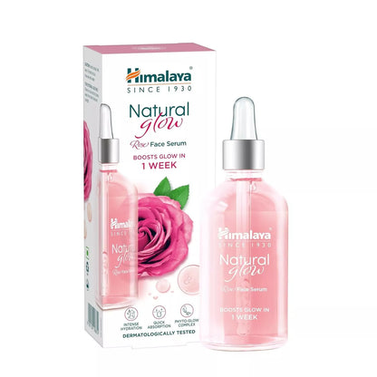 Himalaya Natural Glow Rose Face Serum with 5% Pure Rose Extract