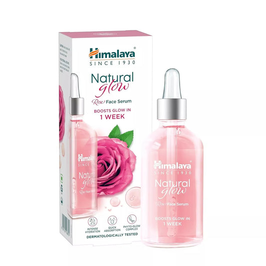 Himalaya Natural Glow Rose Face Serum with 5% Pure Rose Extract