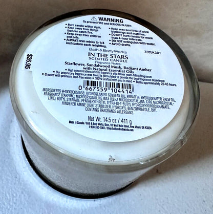 Bath & Body Works In The Stars 3-Wick Scented Candle – 411 g