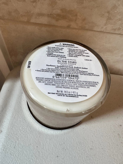 Bath & Body Works In The Stars 3-Wick Scented Candle – 411 g