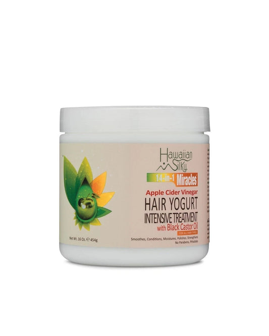 Hawaiian Silky 14-in-1 Miracles Apple Cider Vinegar Hair Yogurt Intensive Treatment