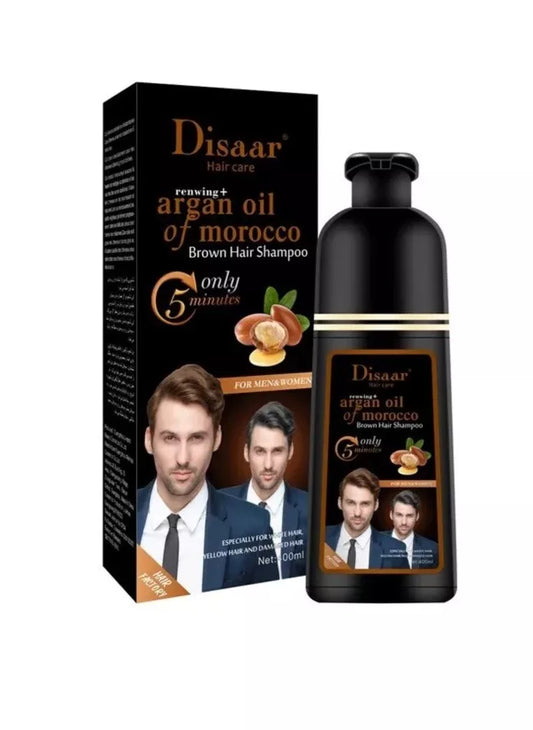 Disaar Argan Oil of Morocco Brown Hair Shampoo – 400ml