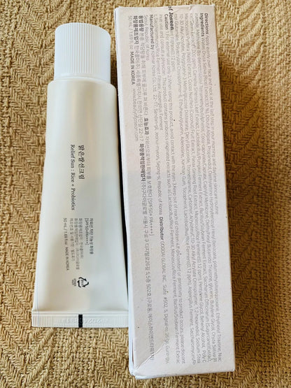 Beauty of Joseon Relief Sun: Rice + Probiotics (SPF50+ PA++++)