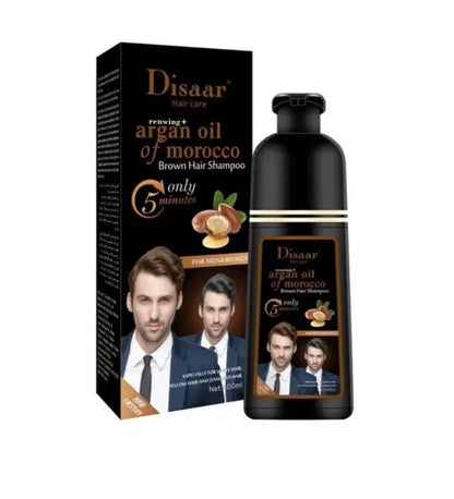 Disaar Argan Oil of Morocco Brown Hair Shampoo – 400ml