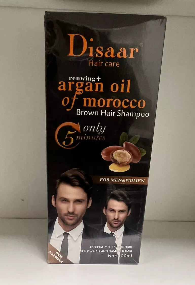 Disaar Argan Oil of Morocco Brown Hair Shampoo – 400ml