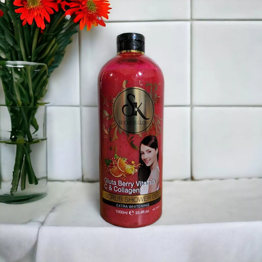 SK Duchess Gluta Berry Vitamin C & Collagen Scrub Shower Gel