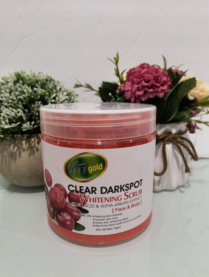 Veet Gold Clear Darkspot Whitening Scrub