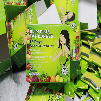 Slim Plus Fat Burner 15 Days Fast Healthy Detox