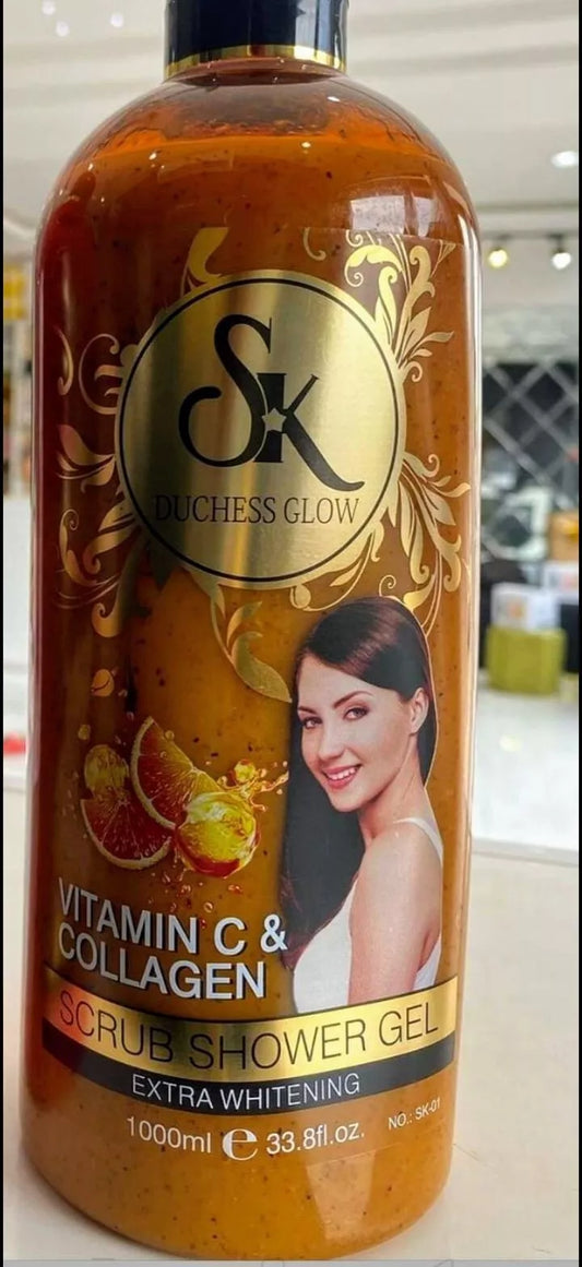 SK Duchess Vitamin C & Collagen Lightening Scrub Shower Gel