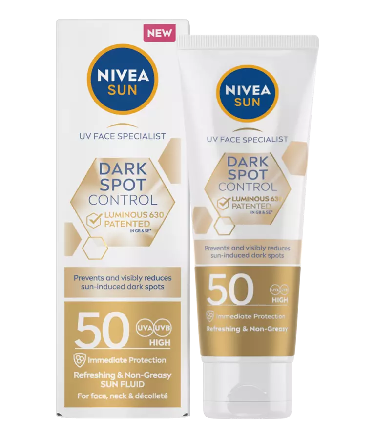 NIVEA Sun Cream Luminous 630 Dark Spot Control SPF 50 Non-Greasy Refreshing UVA Protect