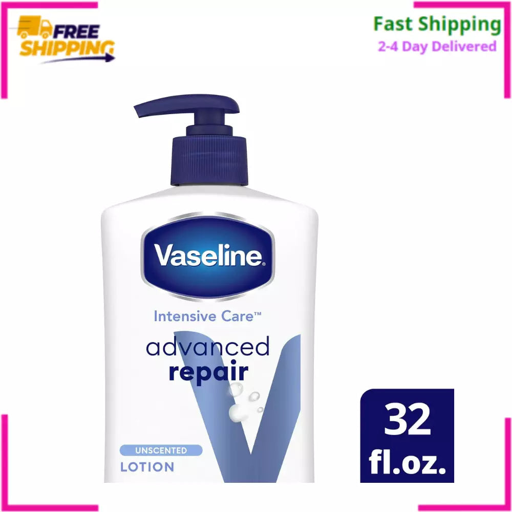 Vaseline Intensive Care Advanced Repair Unscented Body Lotion