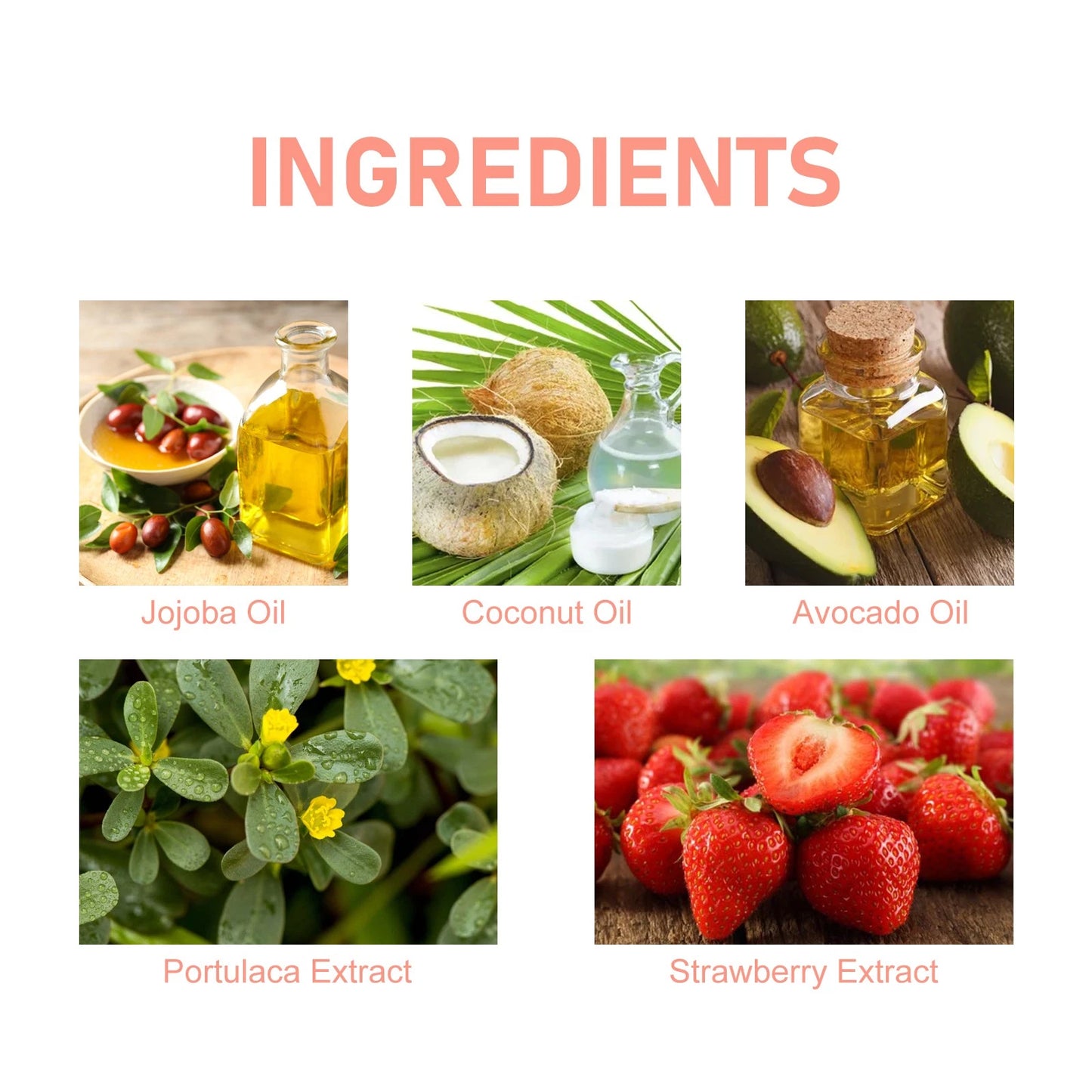 EELHOE Strawberry Lip Scrub