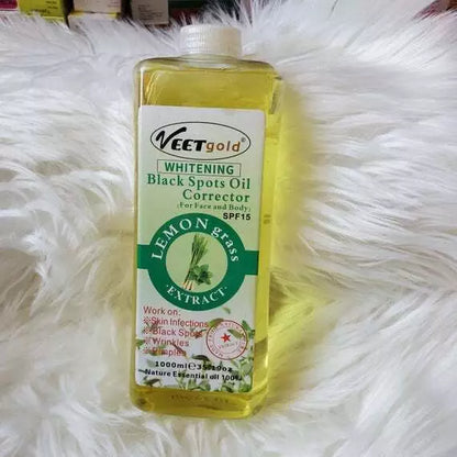 Veet Gold Black Spots Corrector Oil with Lemongrass Extract 1000ml