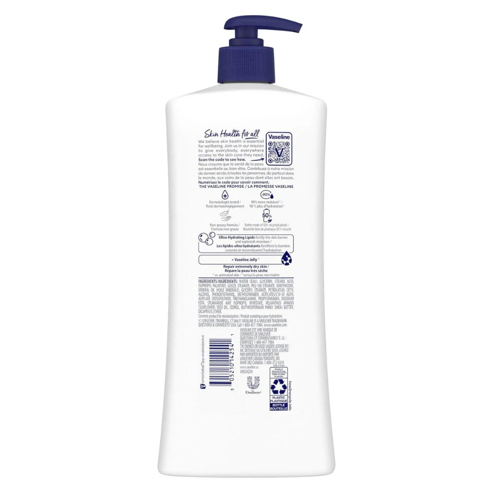 Vaseline Intensive Care Advanced Repair Unscented Body Lotion