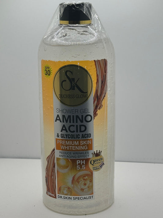 SK Duchess Glow Amino Acid & Glycolic Acid Shower Gel (1000ml)