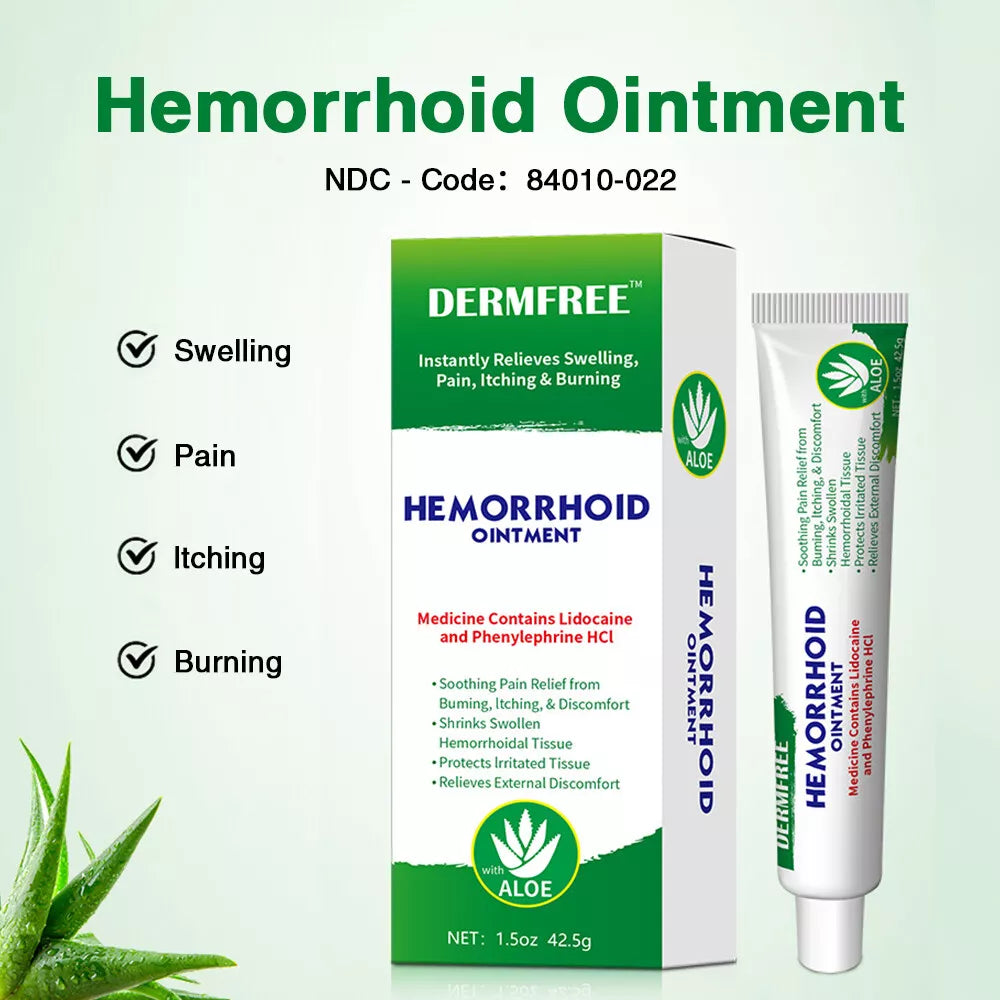 DERMFREE Hemorrhoid & Fissure Ointment