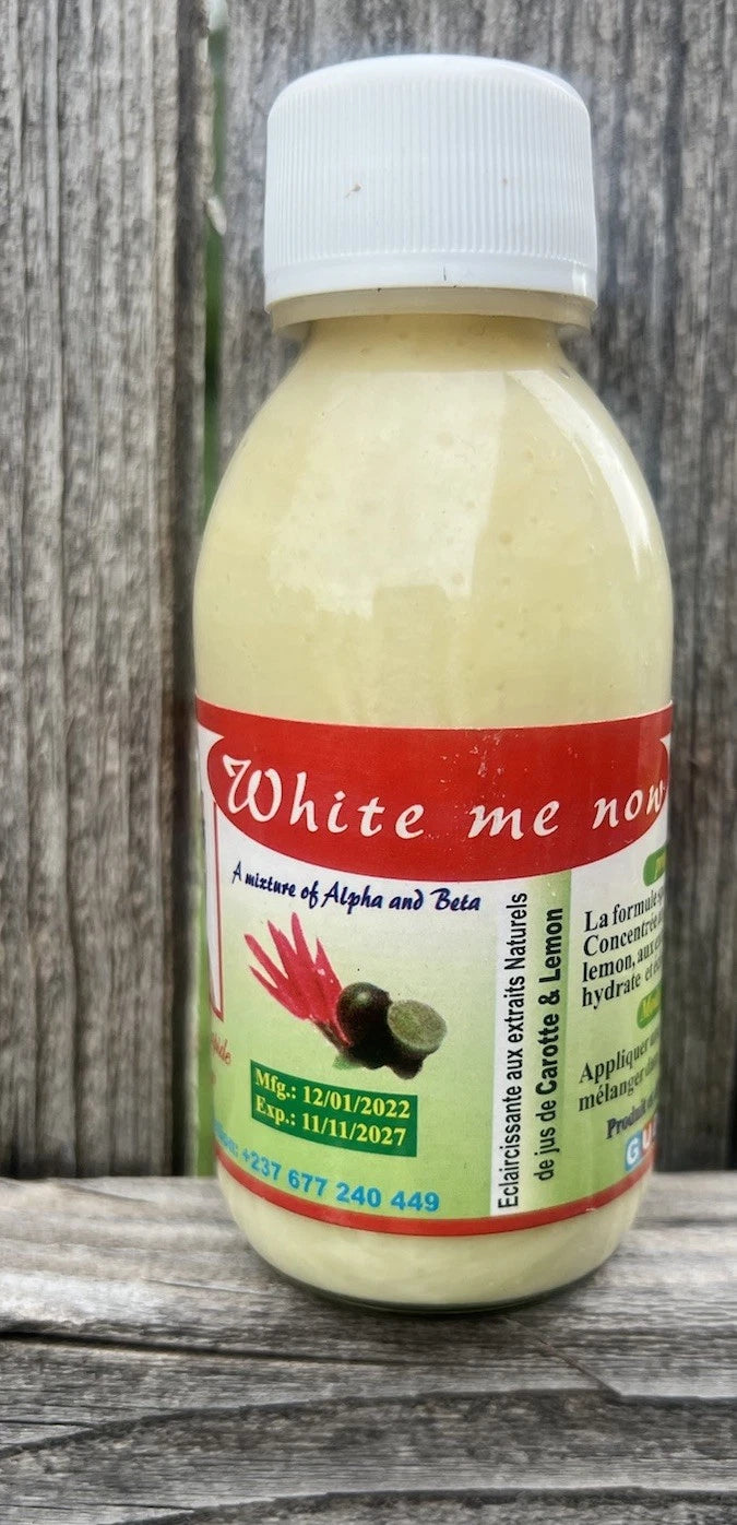 White Me Now Carrot, Lemon & Glutathione Serum Super Éclaircissant