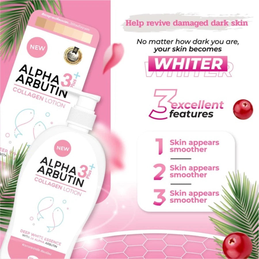 Alpha Arbutin 3 Plus Collagen Body Lotion (500ml)