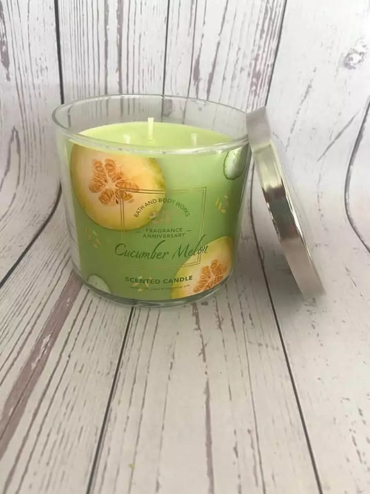 Bath & Body Works Cucumber Melon 3-Wick Candle
