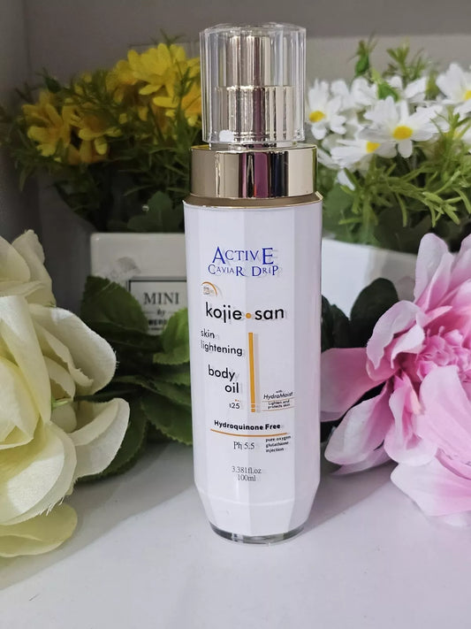 Active Caviar Drip Kojie San Skin Lightening Body Oil