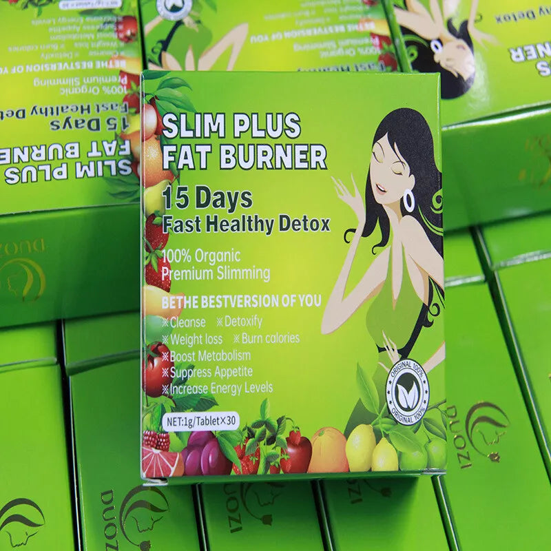 Slim Plus Fat Burner 15 Days Fast Healthy Detox