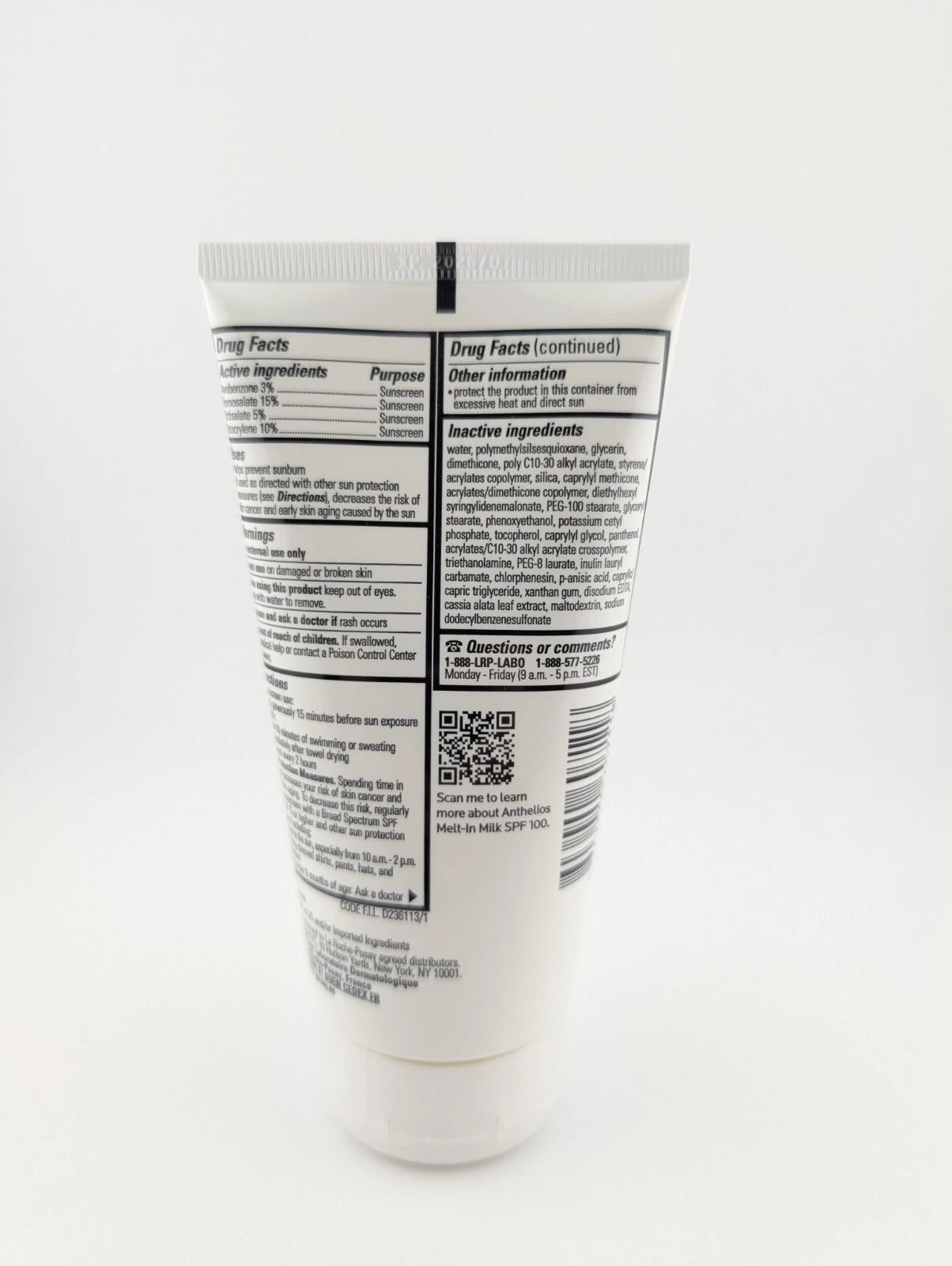 La Roche-Posay Anthelios Melt-In Milk Sunscreen SPF 100