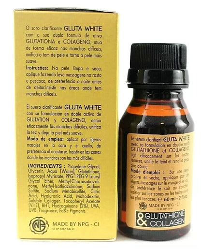 Gluta White Glutathione & Collagen Whitening Serum 60ml
