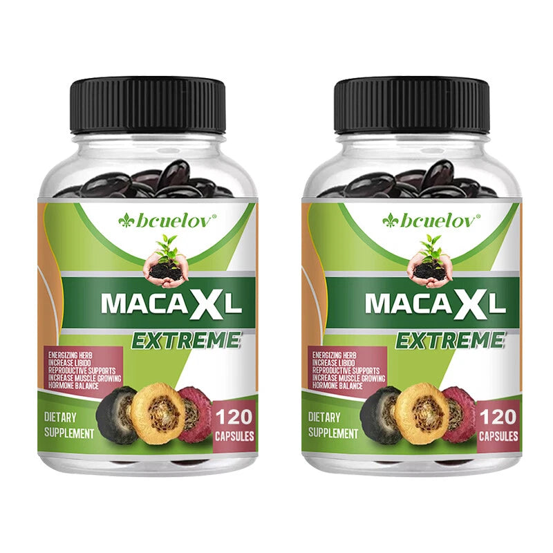 Beuelov Maca XL Extreme – 1000mg | 120 Capsules